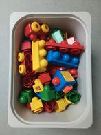 Ikea Bak met Lego Primo/Duplo, Ophalen of Verzenden, Gebruikt, Losse stenen, Lego Primo