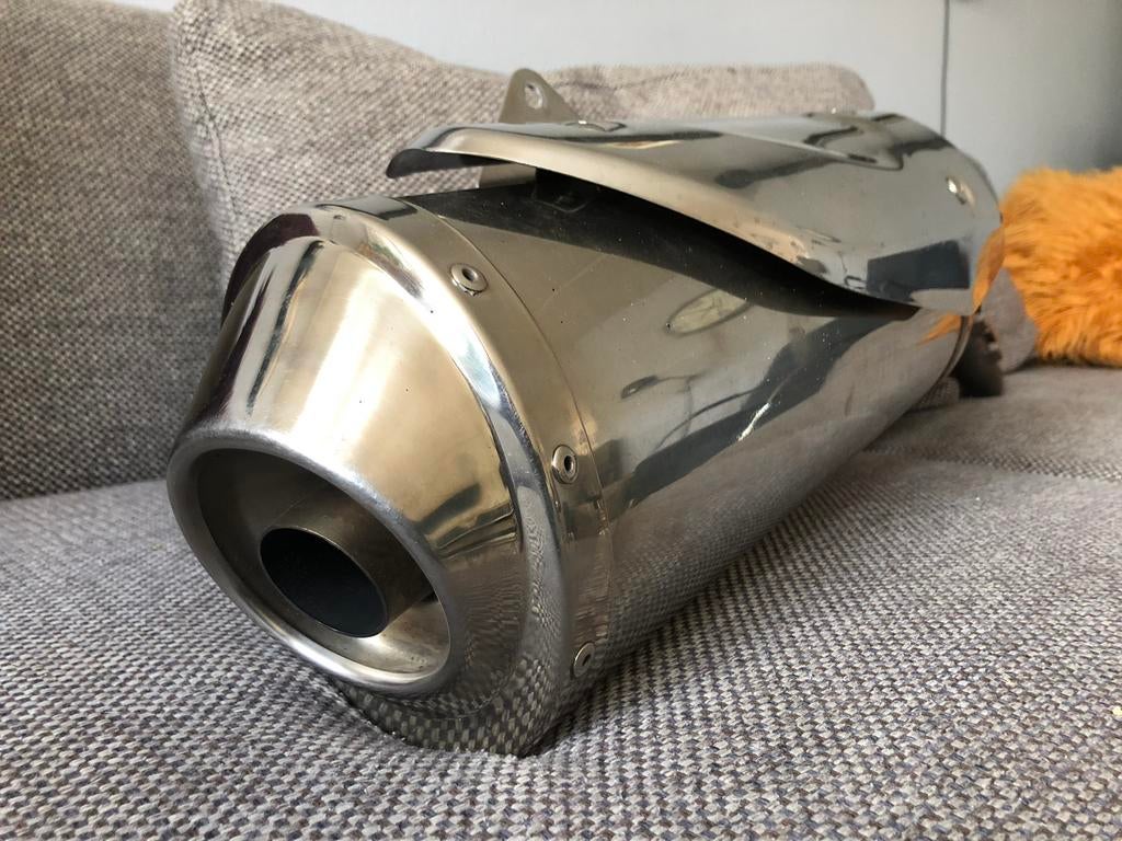 Mooie originele uitlaat Triumph Tiger 1050 (2007-2012), Ophalen of Verzenden, Gebruikt