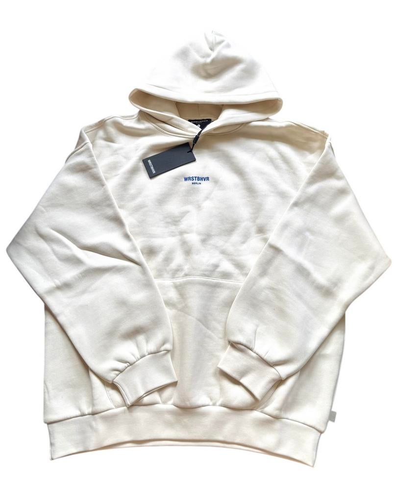 Hoodie met fleece WRSTBHVR nieuw met kaartje, Ophalen of Verzenden, Nieuw, Maat 56/58 (XL), Beige