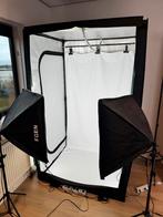 Fotografie set tent lichtboxen led kledingfotografie, Audio, Tv en Foto, Fotografie | Fotostudio en Toebehoren, Ophalen of Verzenden