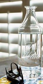 Rivièra maison fresh water bottle, Huis en Inrichting, Keuken | Servies, Overige typen, Nieuw, Ophalen of Verzenden, Glas