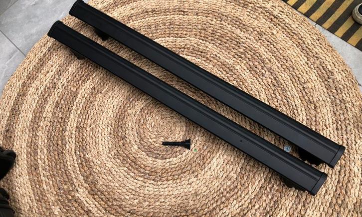 Farad WingBar zwarte Dakdragers Volkswagen Tiguan (2007 2016, Auto diversen, Dakdragers, Zo goed als nieuw, Ophalen of Verzenden