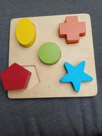 Houten Vormen Puzzel, Ophalen of Verzenden, Zo goed als nieuw, Puzzelen