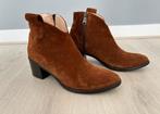 Paul Noyen enkellaarsjes suède bruin maat 37 ZGAN Vero Cuoio, Ophalen, Bruin, Zo goed als nieuw, Paul Noyen