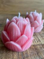 Handmade lotusbloem kaars, Huis en Inrichting, Nieuw, Minder dan 25 cm, Overige materialen, Ophalen of Verzenden