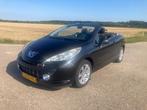 Peugeot 207 1.6 16V CC 88KW 2009 Zwart, Auto's, Peugeot, Voorwielaandrijving, 15 km/l, 74 €/maand, Zwart