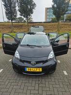 Toyota Aygo 1.0 12V Vvt-i 5DRS 2010 Zwart, Auto's, Voorwielaandrijving, 4 stoelen, Origineel Nederlands, Handgeschakeld