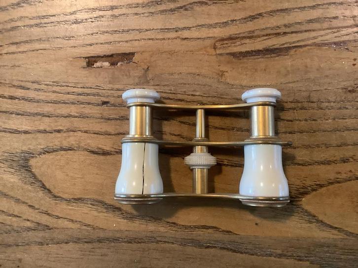 Oude Geiger Stuttgart Toneelkijker met Doos, Antiek en Kunst, Antiek | Glas en Kristal, Ophalen of Verzenden