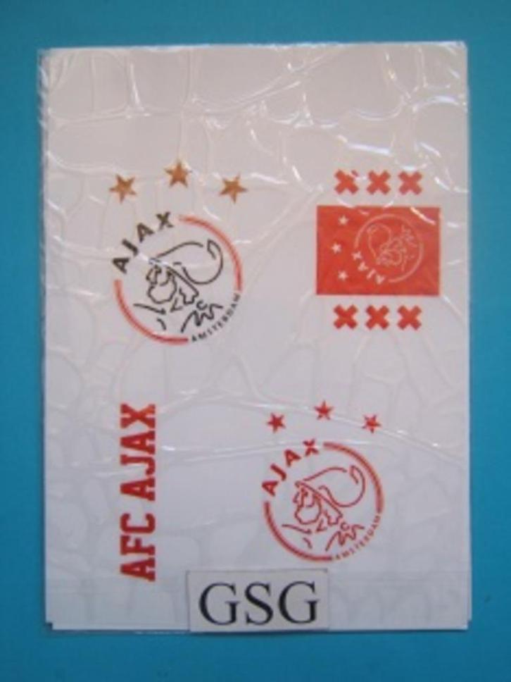 AFC Ajax zelfklevende raamstickers nr. 430475-00, Verzamelen, Sportartikelen en Voetbal, Nieuw, Overige typen, Ajax, Ophalen