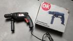 OK klopboormachine, Ophalen of Verzenden, Zo goed als nieuw, 600 watt of meer, Boormachine