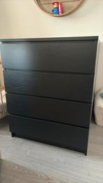 Zwarte Jysk ladekast, Ophalen, 100 tot 150 cm, 50 tot 100 cm, Zo goed als nieuw