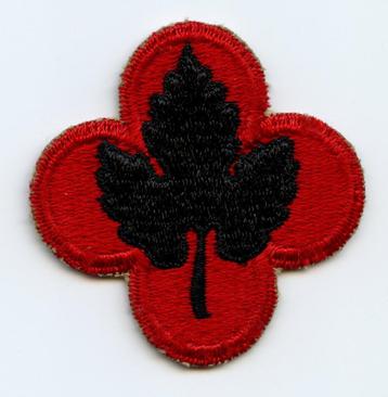 WO2 US 43rd Infantry Division patch beschikbaar voor biedingen