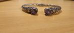 Zilveren slavenarmband 18k Amathyst, Ophalen of Verzenden, Nieuw, Zilver