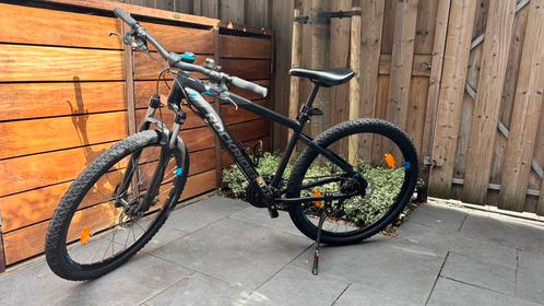 Rockrider ST520 MTB - maat S - blauw/zwart, Fietsen en Brommers, Fietsen | Mountainbikes en ATB, Gebruikt, Overige merken, Hardtail