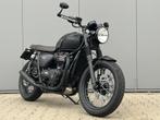 Triumph Bonneville T100 Black ABS Custom - A2 - Remus uitlat, 900 cc, Nijkamp & Ooteman Motoren, ABS, Meer dan 35 kW
