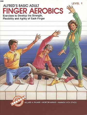 piano-Finger Aerobics Alfred’s Basic Adult-vingeroefeningen beschikbaar voor biedingen