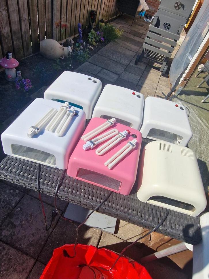 Diverse Nagel Lampen, Sieraden, Tassen en Uiterlijk, Uiterlijk | Cosmetica en Make-up, Gebruikt, Toebehoren, Handen en Nagels