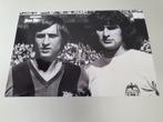 Johan Cruijff Barcelona en Mario Kempes Valencia, Ophalen of Verzenden, Zo goed als nieuw, Ajax, Poster, Plaatje of Sticker