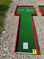 MIDGETGOLF / MINIGOLFBAAN MET 6 HOLES TE KOOP, Ophalen of Verzenden, Nieuw, Overige typen, Overige merken