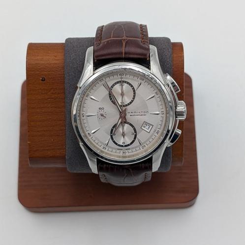 Hamilton Jazzmaster H326160 chronograaf automatisch horloge, Sieraden, Tassen en Uiterlijk, Horloges | Heren, Zo goed als nieuw