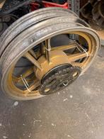 Wielen Suzuki GS450 E twee keer 18” (passen ook onder een L), Motoren, Onderdelen | Suzuki, Ophalen of Verzenden, Gebruikt