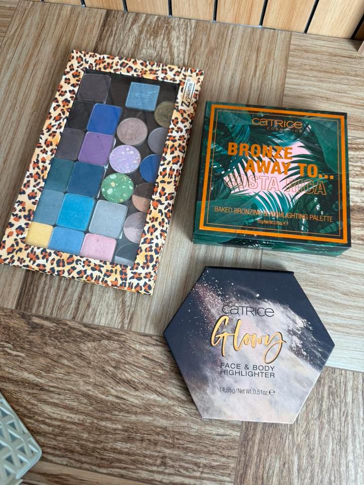 Oogschaduw palette z-palette en catrice palette, Sieraden, Tassen en Uiterlijk, Uiterlijk | Cosmetica en Make-up, Gebruikt, Ogen