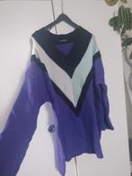 Dames V-hals trui one size, Guts & Gusto, Zwart, Trui of Vest, Ophalen of Verzenden