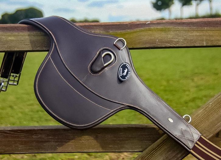 Profi-Rider Leren Springsingel / Flapsingel Bruin 135cm SALE, Dieren en Toebehoren, Paarden en Pony's | Hoofdstellen en Tuigage