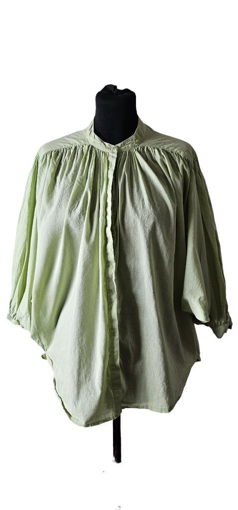 groene blouse van ibana maat 34 (6824), Kleding | Dames, Blouses en Tunieken, Zo goed als nieuw, Maat 34 (XS) of kleiner, Groen