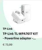 TP - Link     TL -WPA7617 KIT!!, Ophalen of Verzenden, Zo goed als nieuw