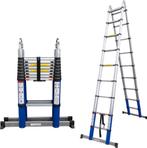 Telescoopladder in alle maten, Doe-het-zelf en Verbouw, Ladders en Trappen, Ophalen of Verzenden, Nieuw, Ladder, 4 meter of meer