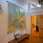 Grote vintage Landkaart Europa Schoolkaart 204x180cm G.Prop, Antiek en Kunst, Ophalen, Aardrijkskunde
