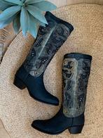 Frye cowboylaarzen 39 40 western boots bohemian hoge laarzen, Kleding | Dames, Schoenen, Hoge laarzen, -, Zwart, -