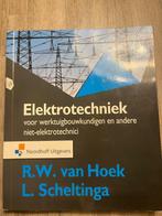 Elektrotechniek voor werktuigbouwkundigen, Boeken, Techniek, Elektrotechniek, Hoek en scheltinga, Ophalen of Verzenden, Zo goed als nieuw