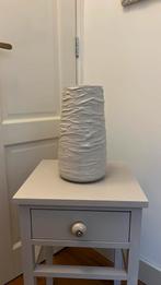 Glazen grote beige vaas, Huis en Inrichting, Slaapkamer | Nachtkastjes, Ophalen, Minder dan 45 cm, Minder dan 55 cm, Glas