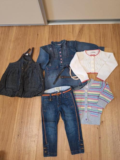 Mooie 5-delige kledingset maat 86, Kinderen en Baby's, Babykleding | Maat 86, Zo goed als nieuw, Meisje, Ophalen of Verzenden