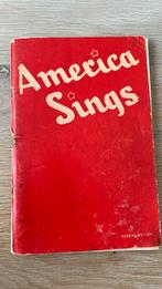 America Sings uit 1935, Gebruikt, Ophalen of Verzenden, Religie en Gospel