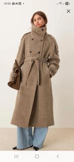 Mantel trenchcoat Asos Design, Maat 38/40 (M), Bruin, Ophalen of Verzenden, Zo goed als nieuw