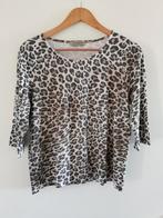 Uta Raasch panterprint top driekwart mouw Mt 44 ZGAN!, Kleding | Dames, Tops, Overige kleuren, Maat 42/44 (L), Ophalen of Verzenden