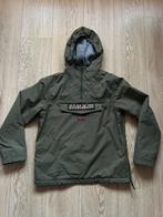 Donkergroene Napapijri (rainforest) jas mt 162, Overige maten, Ophalen of Verzenden, Zo goed als nieuw, Napapijri