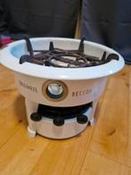 Petroleumstel Beccon crème (drie pitter), Ophalen