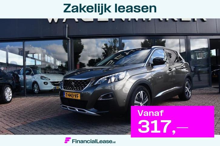 Peugeot 3008 1.2 PureTech Crossway PANO|Cruise|NAVI|360 CAM, Auto's, Peugeot, Bedrijf, Lease, Financial lease, 360° camera, ABS