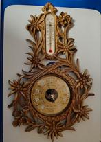 Edelweiss Barometer Jaren 70 Kunststof, Audio, Tv en Foto, Weerstations en Barometers, Ophalen of Verzenden, Gebruikt, Barometer