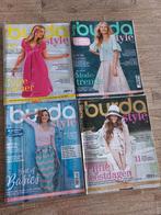 4 Burda mode bladen, Ophalen of Verzenden, Zo goed als nieuw, Vrouw, Burda
