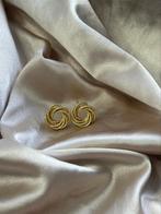 Oorbellen rond goud, Verzenden, Nieuw, Goud