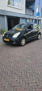 Nissan Pixo 1.0 50KW 5D 2013 Zwart lpg g3 onderbouw, Auto's, Voorwielaandrijving, Euro 5, Stof, 866 kg