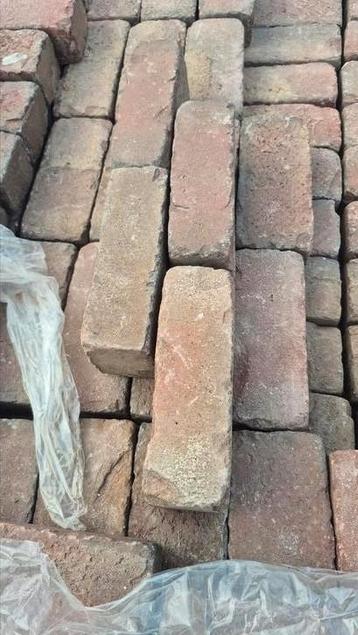 ✅️🧱8M2 GEBAKKEN STENEN.  DIKFORMATEN  beschikbaar voor biedingen