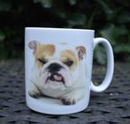 Engelse bulldog mok, Dieren en Toebehoren, Honden-accessoires, Ophalen of Verzenden, Zo goed als nieuw