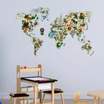 3D Houten Puzzel World Map Animals L Muur Decoratie - DIY, Verzenden, Minder dan 500 stukjes, Nieuw, Rubik's of 3D-puzzel