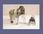 Swarovski Gorilla's jaareditie 2009 met doos en certificaat, Verzamelen, Swarovski, Ophalen of Verzenden, Zo goed als nieuw, Figuurtje
